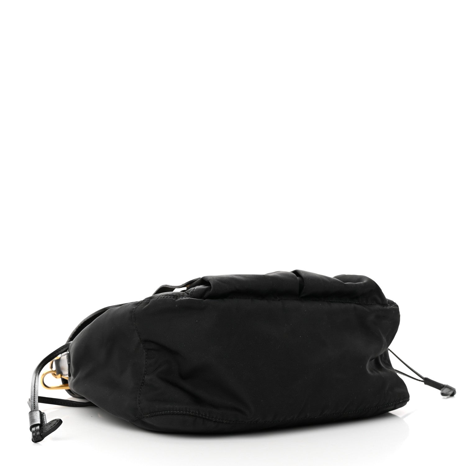 Prada Tessuto Nylon Saffiano Messenger Bag Black 3 of 20
