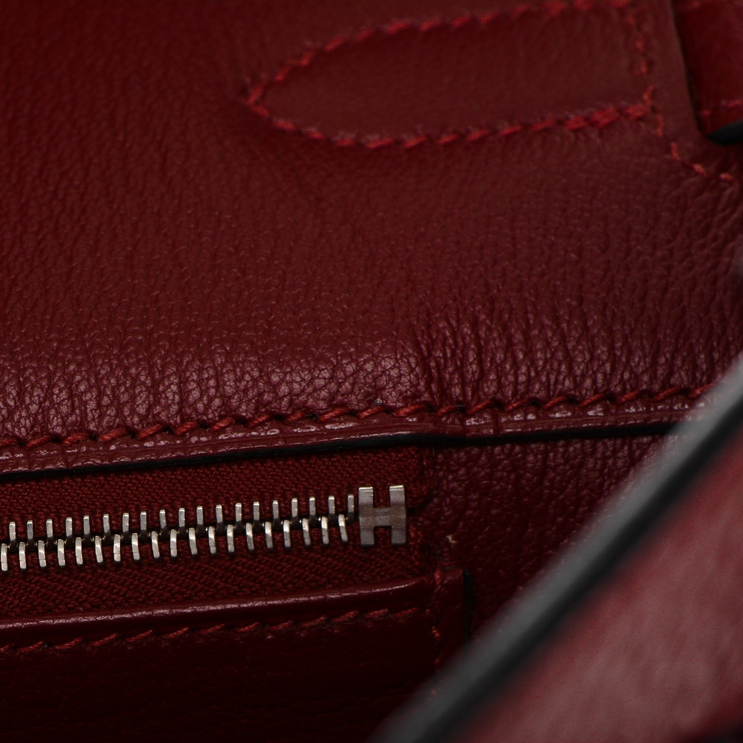 Taurillon Clemence Birkin 35 Rouge H