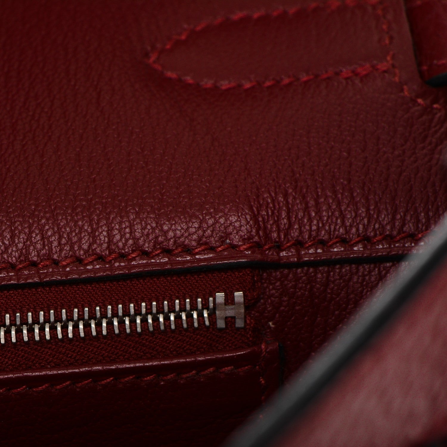 Hermes Taurillon Clemence Birkin 35 Rouge H 25 of 29