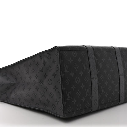 Louis Vuitton Monogram Eclipse Cabas Zippe GM Black 7 of 10