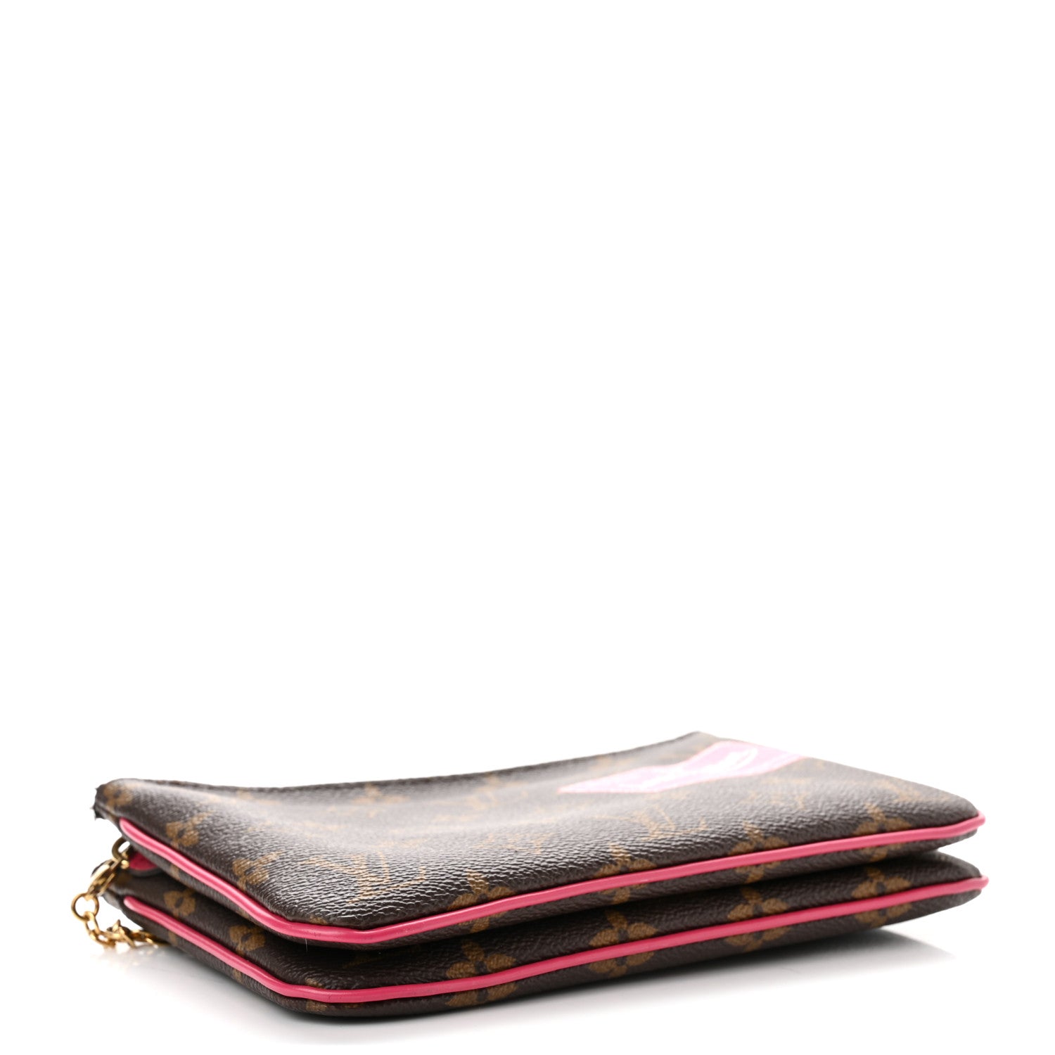 Louis Vuitton Monogram World Tour Double Zip Pochette 4 of 11