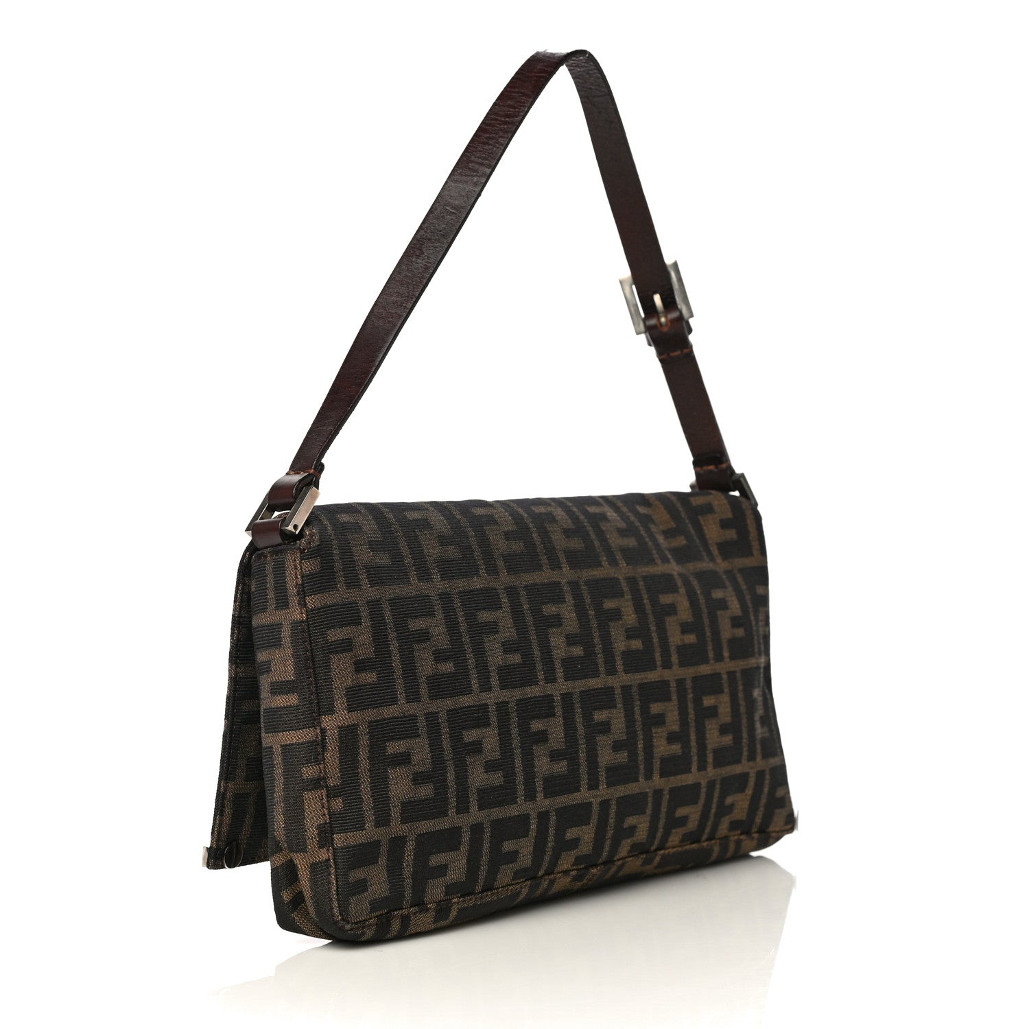 Fendi Zucca Shoulder Bag Tobacco 3 of 15
