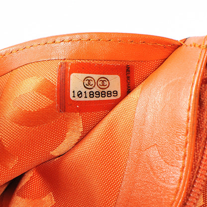 Chanel Calfskin Quilted Cambon CC Yen Wallet Brown 7 of 9