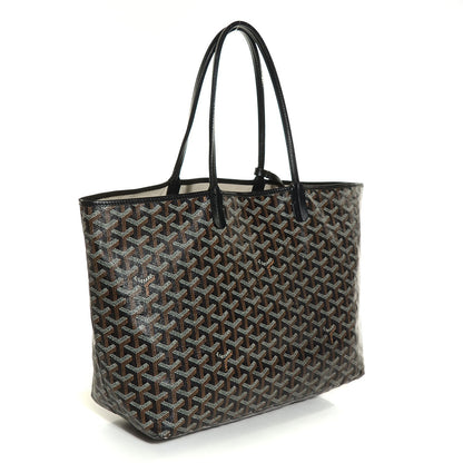 Goyard Goyardine Saint Louis PM Black 4 of 9
