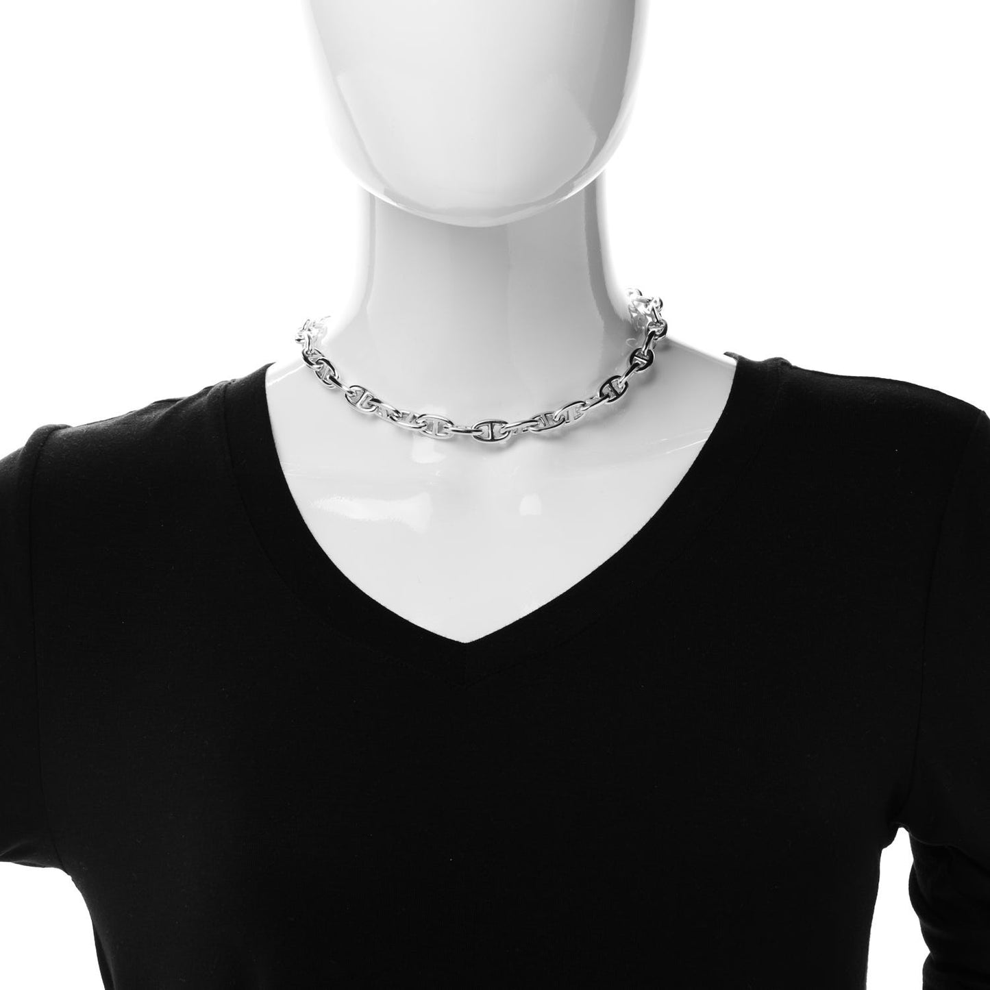Sterling Silver MM Chaine D'Ancre Necklace