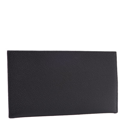 Louis Vuitton Calfskin Felicie Chain Wallet Card Holder Insert Black 3 of 6