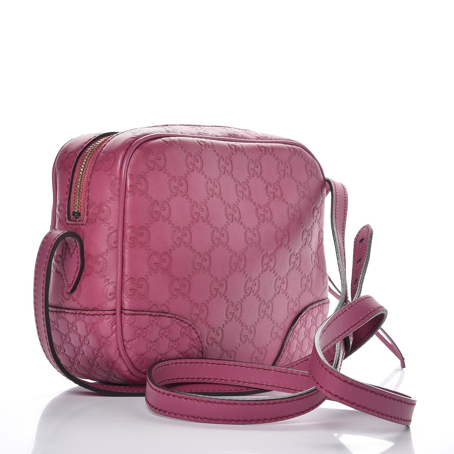 Gucci Guccissima Signature Mini Bree Messenger Bag Peonia Flower 3 of 7