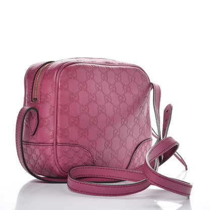 Gucci Guccissima Signature Mini Bree Messenger Bag Peonia Flower 3 of 7