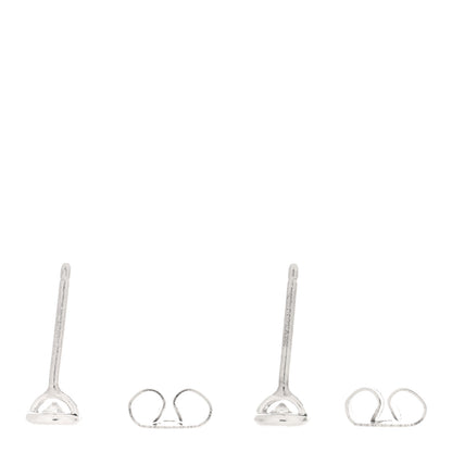 Tiffany Platinum Diamond .32ctw Elsa Peretti Diamonds By The Yard Earrings 3 of 5