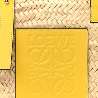 Loewe Raffia Basket Tote Bag Natural Yellow 9 of 11