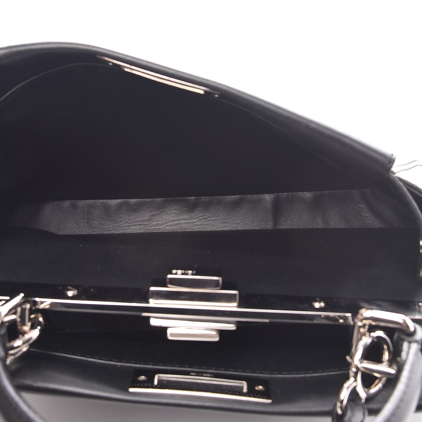 Vitello Morgan Python Crocodile Monster Eyes Medium Peekaboo Iconic Satchel Black Girasole