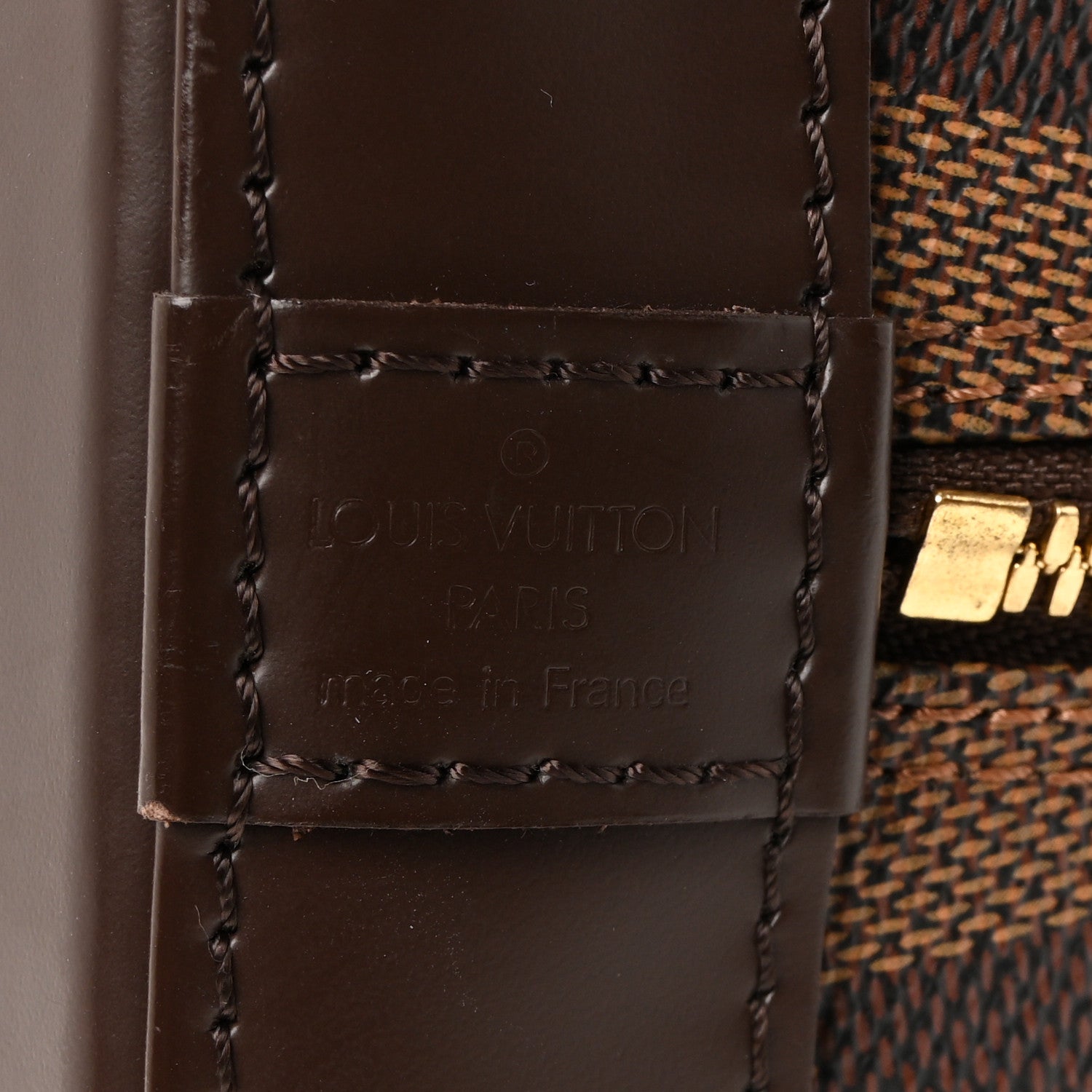 Louis Vuitton Damier Ebene Alma PM 6 of 9