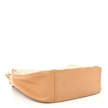 Chanel Caviar Quilted Timeless CC Shoulder Bag Beige 4 of 9