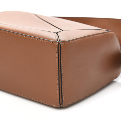 Loewe Calfskin Small Puzzle Bag Tan 8 of 9