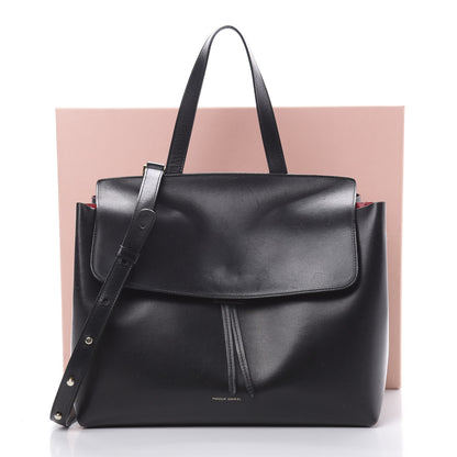 Mansur Gavriel Calfskin Lady Bag Black Flamma 18 of 18