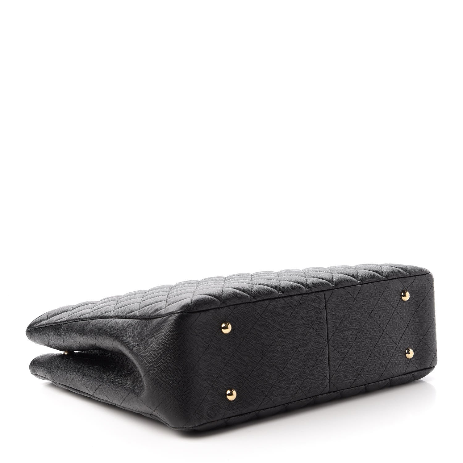 Chanel Caviar Quilted Large Classic Shopping Tote Black 4 of 10