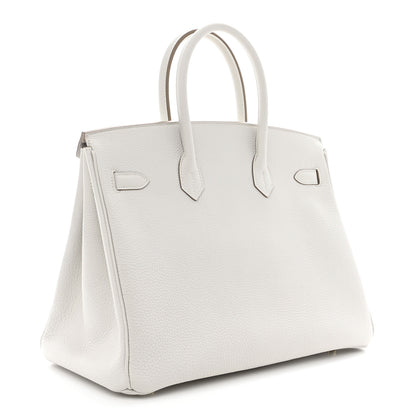 Hermes Togo Birkin 35 Gris Pale 3 of 11