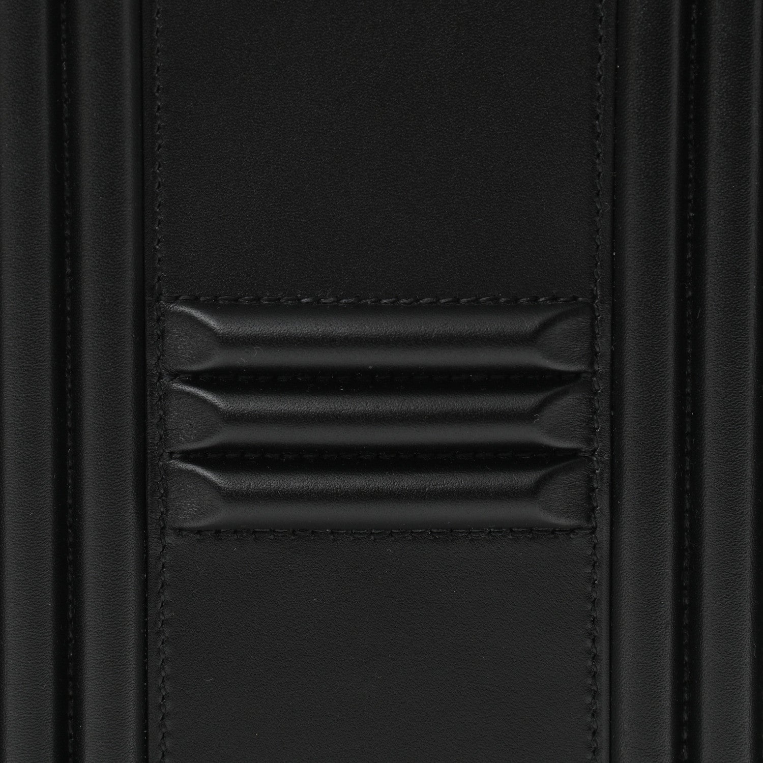 Hermes Tadelakt Kelly Cadena Clutch Black 8 of 11