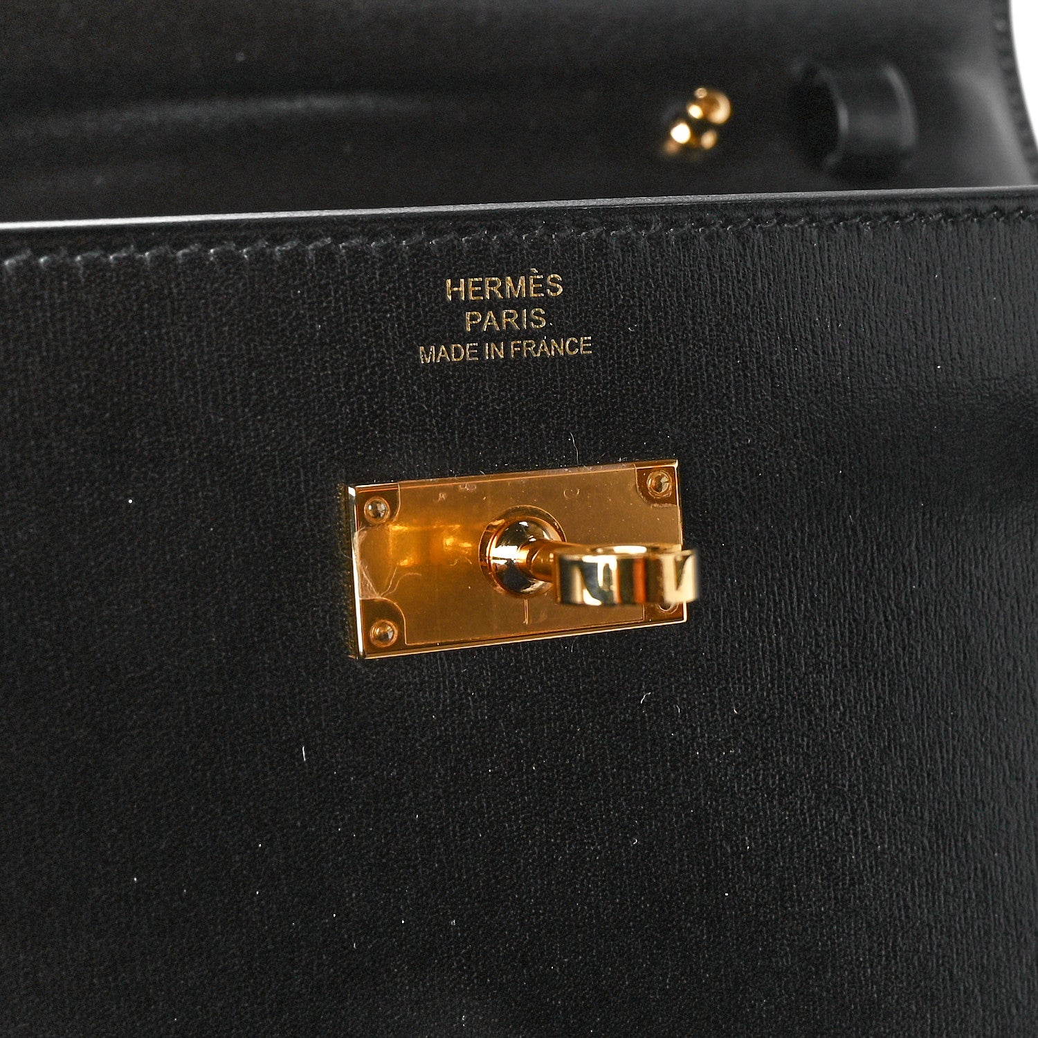 Hermes Box Kelly Wallet To Go Black 6 of 12