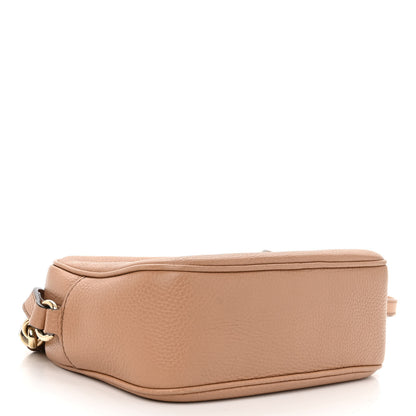 Gucci Pebbled Calfskin Small Soho Disco Bag Camelia 4 of 11