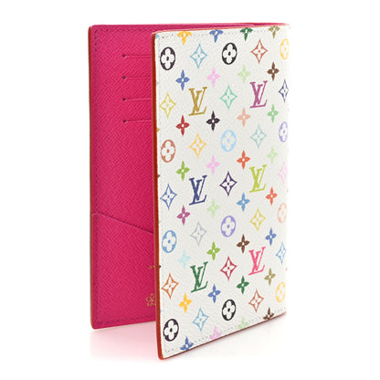 Louis Vuitton LV X TM Monogram Multicolor Passport Cover White 3 of 7