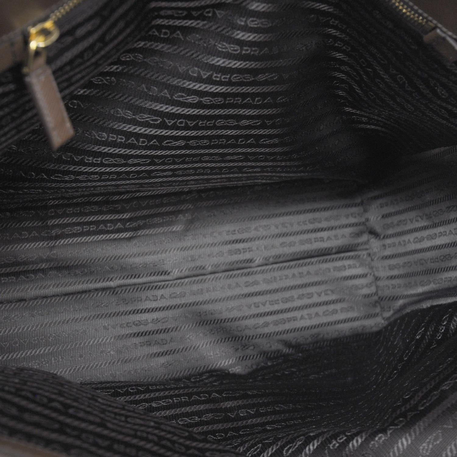 Prada Saffiano Lux Tote Cacao 7 of 9