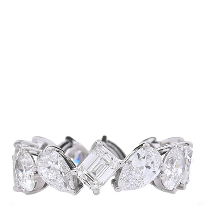 Parker & West by FASHIONPHILE 18K White Gold Diamond Multi Shape 5.90ctw Ring 53 6.25 5 of 8