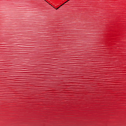 Louis Vuitton Epi Speedy 30 Castillan Red 9 of 12