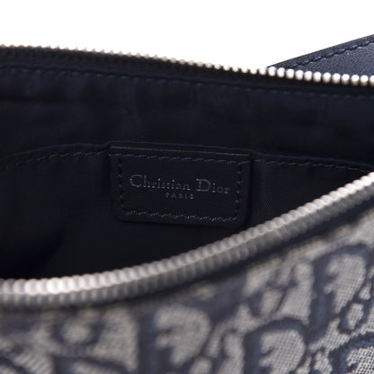 Christian Dior Monogram Shoulder Bag Blue 7 of 12