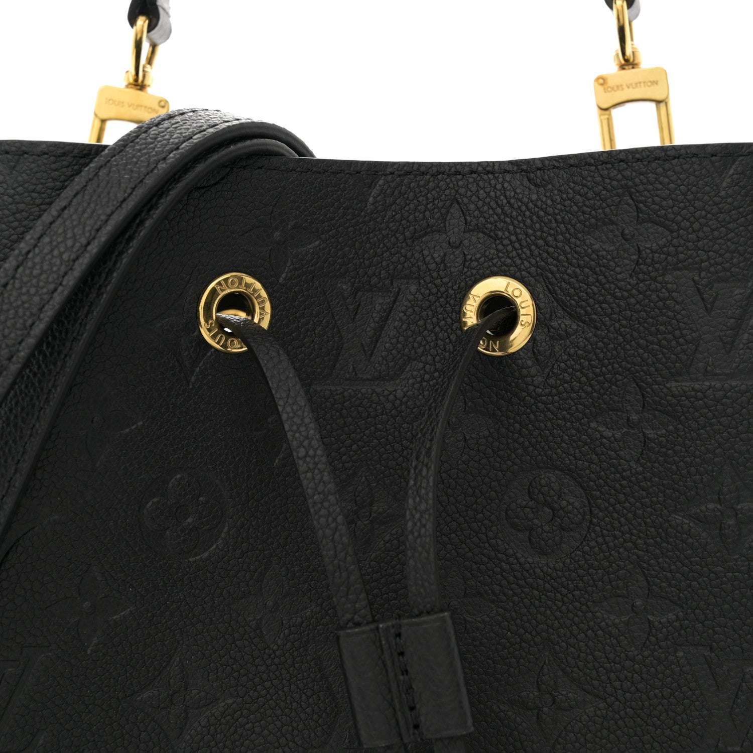 Louis Vuitton Empreinte Neonoe MM Black 7 of 9