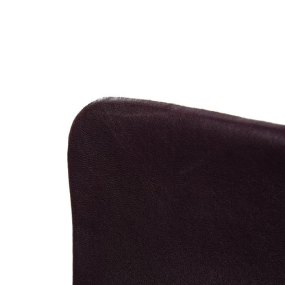 Chanel Lambskin Quilted Jumbo Double Flap Dark Purple 13 of 15