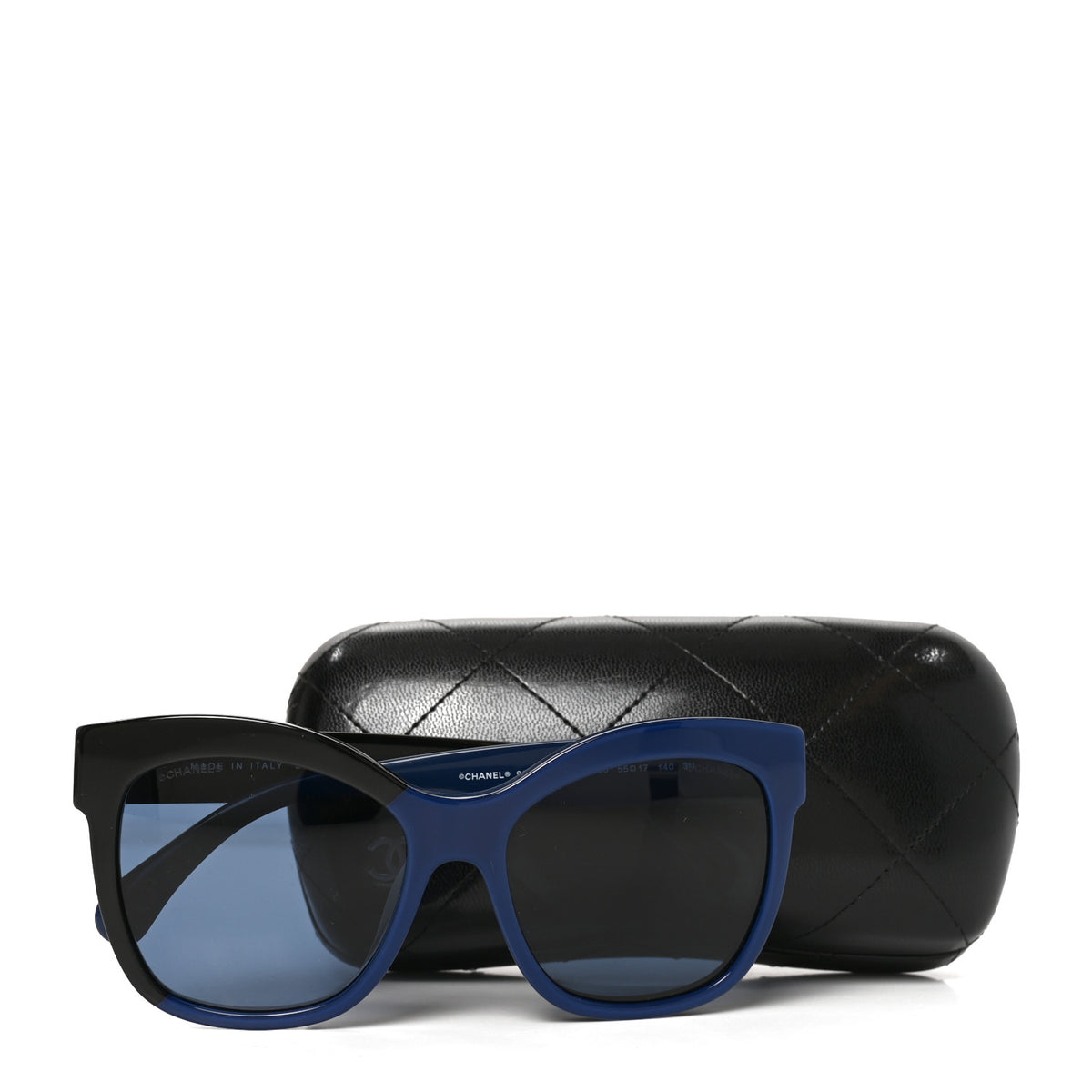 Acetate CC Sunglasses 9081 Blue Black