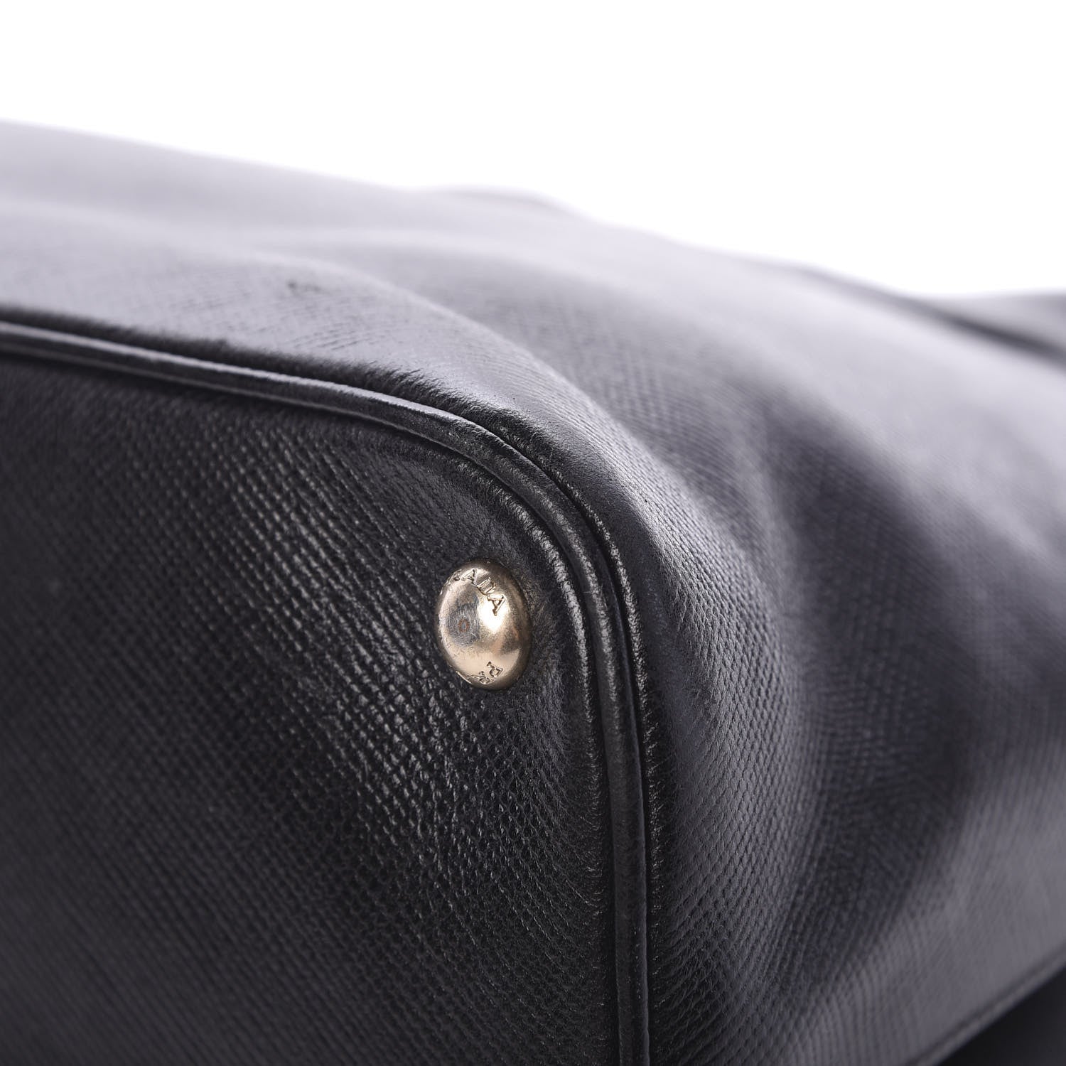 Prada Saffiano Cuir Open Promenade Tote Black 13 of 21