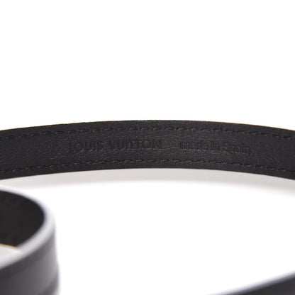 Louis Vuitton Calfskin Box It Bracelet 17 Black 5 of 5