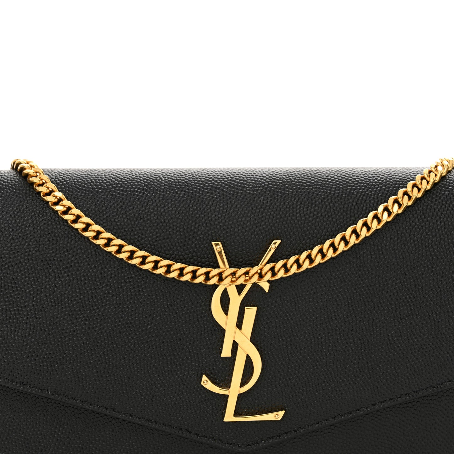 Grain De Poudre Uptown Chain Wallet Black