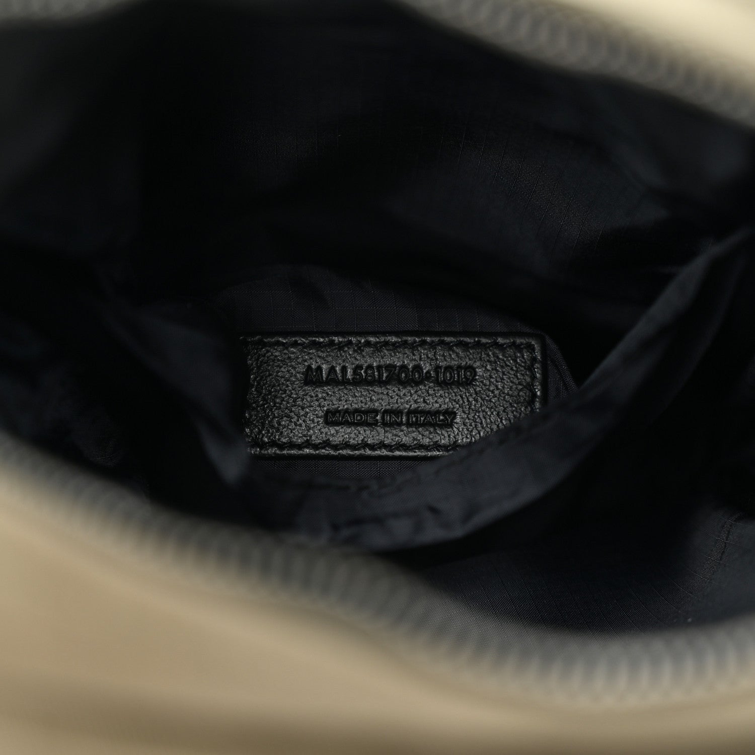 Saint Laurent Canvas Calfskin Sid Messenger Bag Kaki Face Black 7 of 13