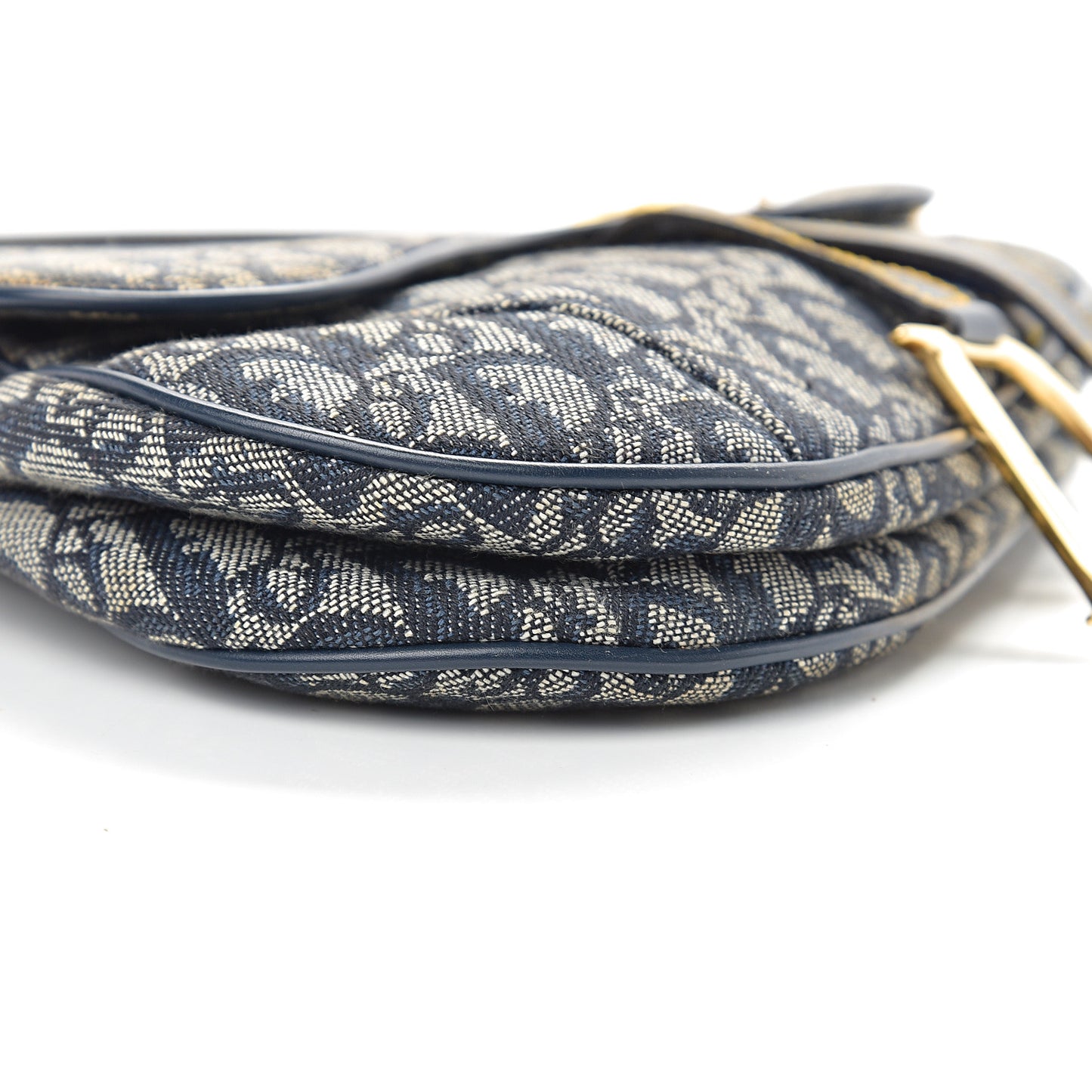 Monogram Saddle Bag Blue