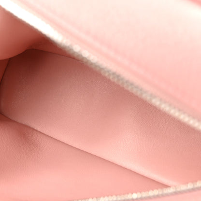 Loro Piana Grained Calfskin L19 Extra Pocket Pouch Rosa 5 of 9
