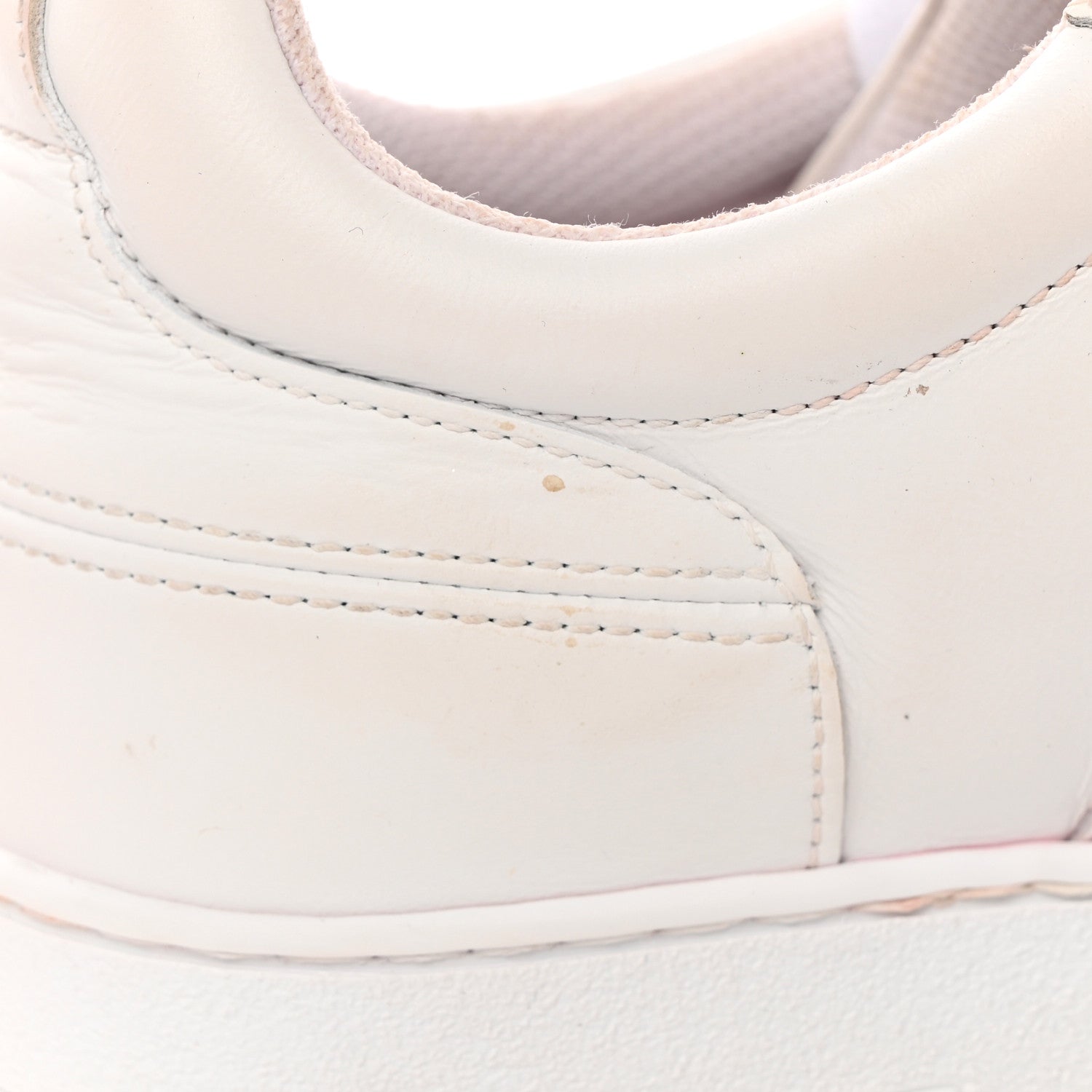 Christian Dior Calfskin Suede Dior Star Low Top Sneakers 36.5 White Black 10 of 22