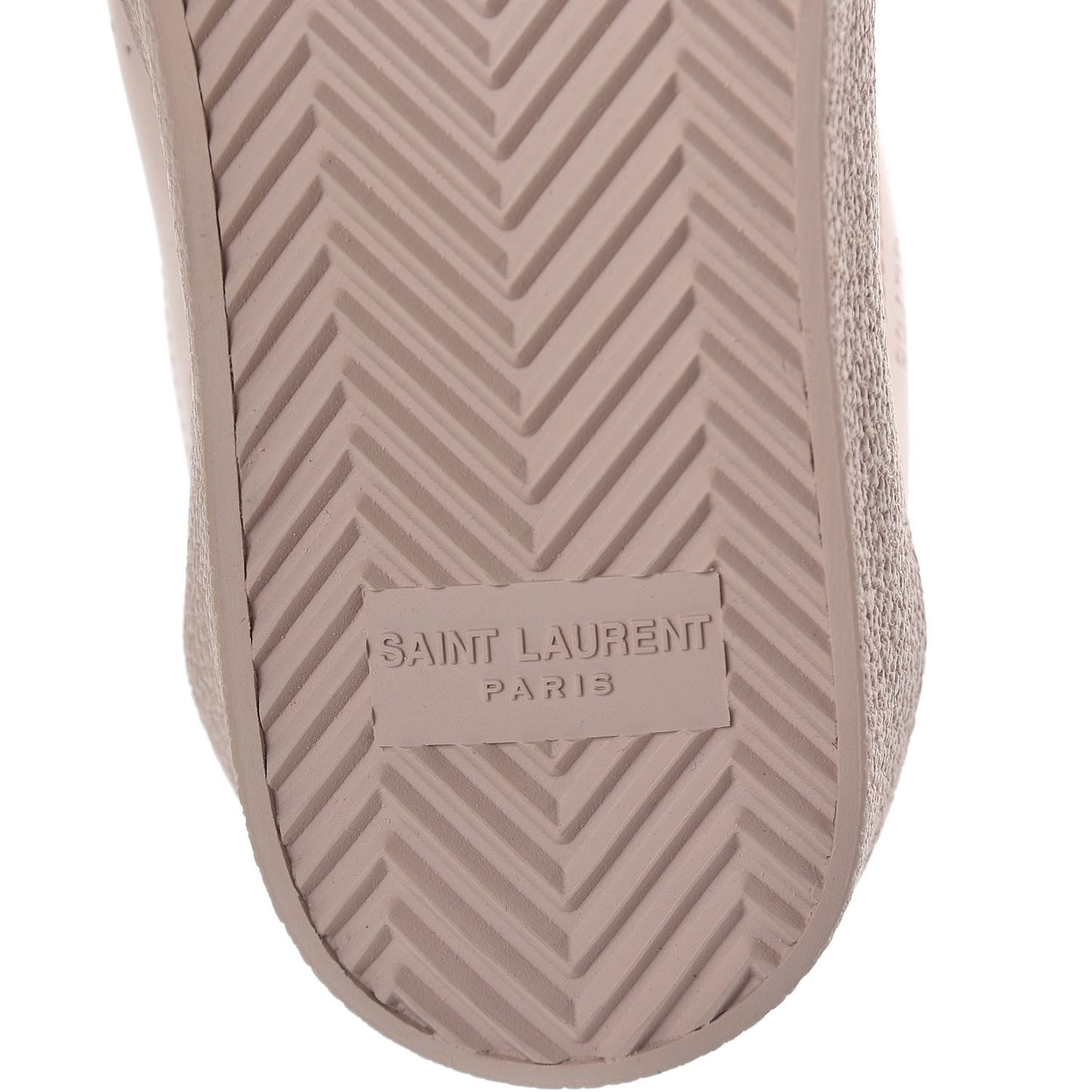 Calfskin Womens Signature Court SL/06 Sneakers 36.5 Light Pink