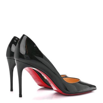 Christian Louboutin Patent Iriza 85 Pumps 38 Black 4 of 9