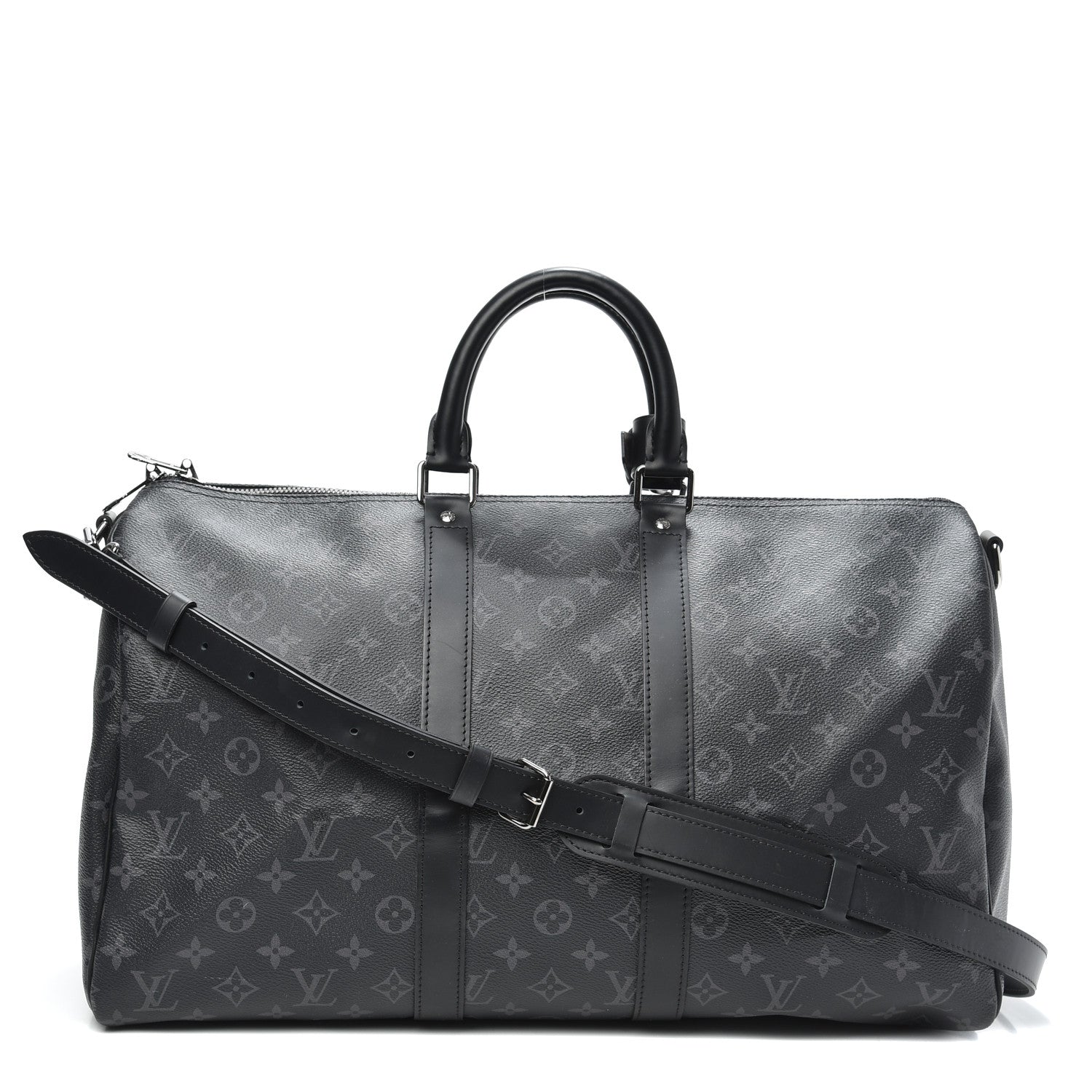Louis Vuitton Monogram Eclipse Keepall Bandouliere 45 1 of 10