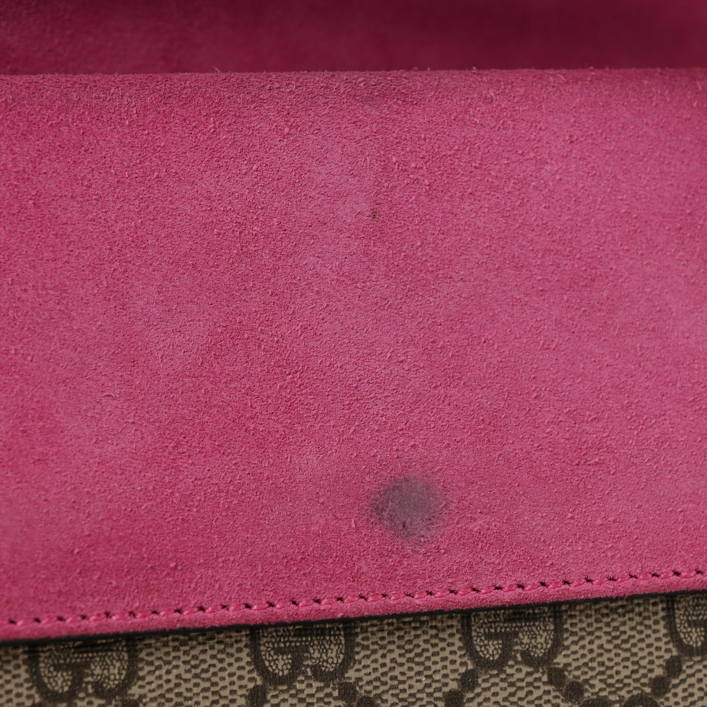 GG Supreme Monogram Small Dionysus Shoulder Bag Pink
