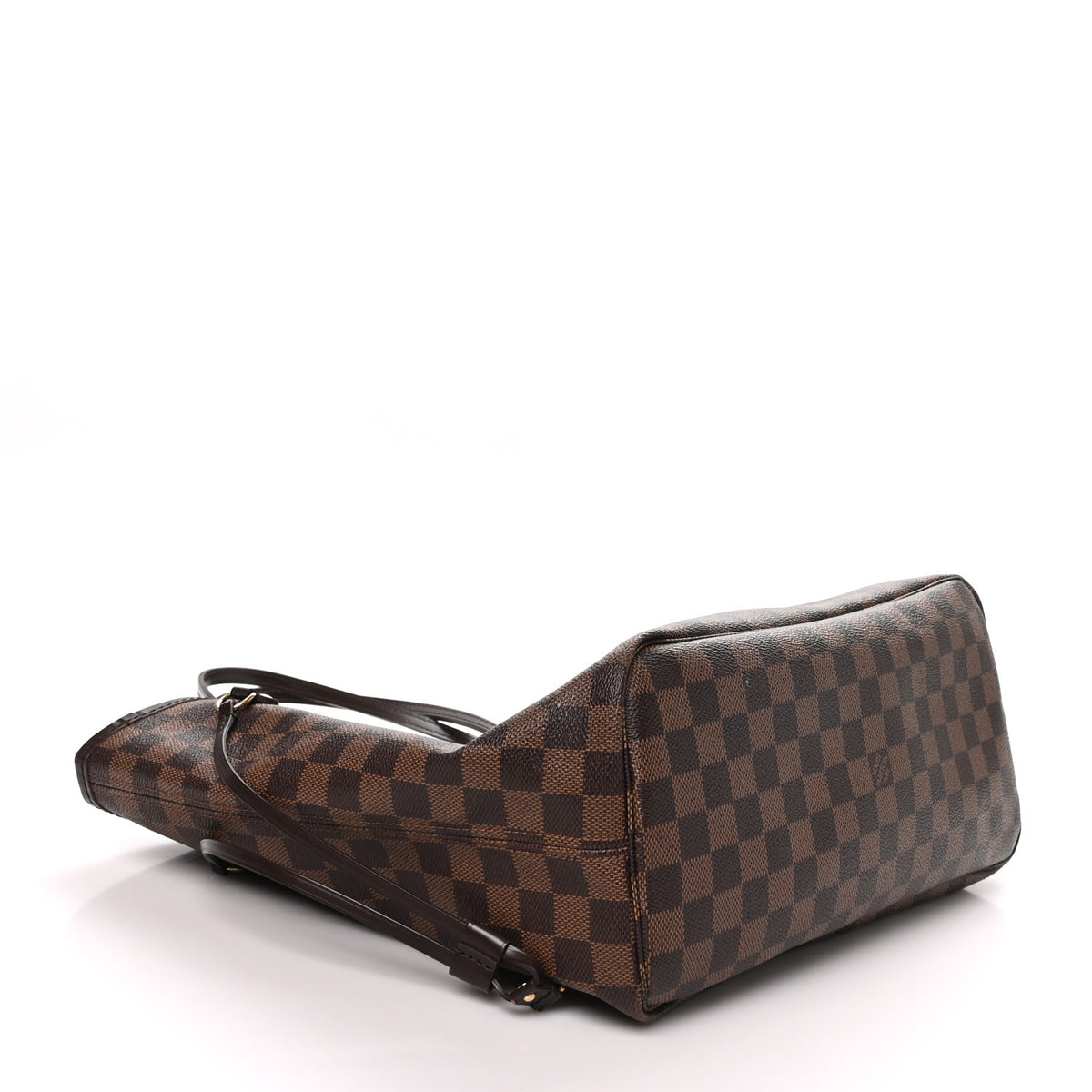 Louis Vuitton Damier Ebene Neo Neverfull MM Rose Ballerine 4 of 9