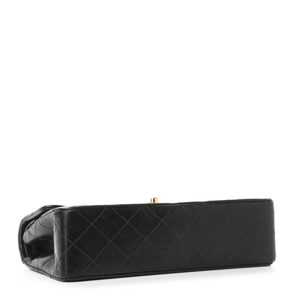 Chanel Lambskin Quilted Small Double Flap Black 4 of 11