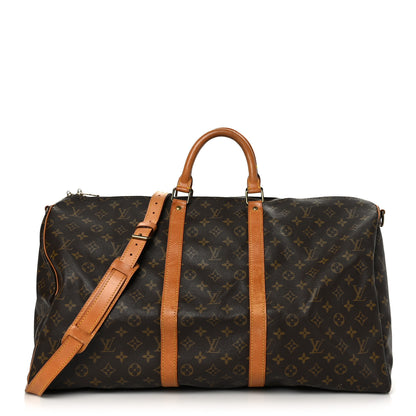 Louis Vuitton Monogram Keepall Bandouliere 55 1 of 12