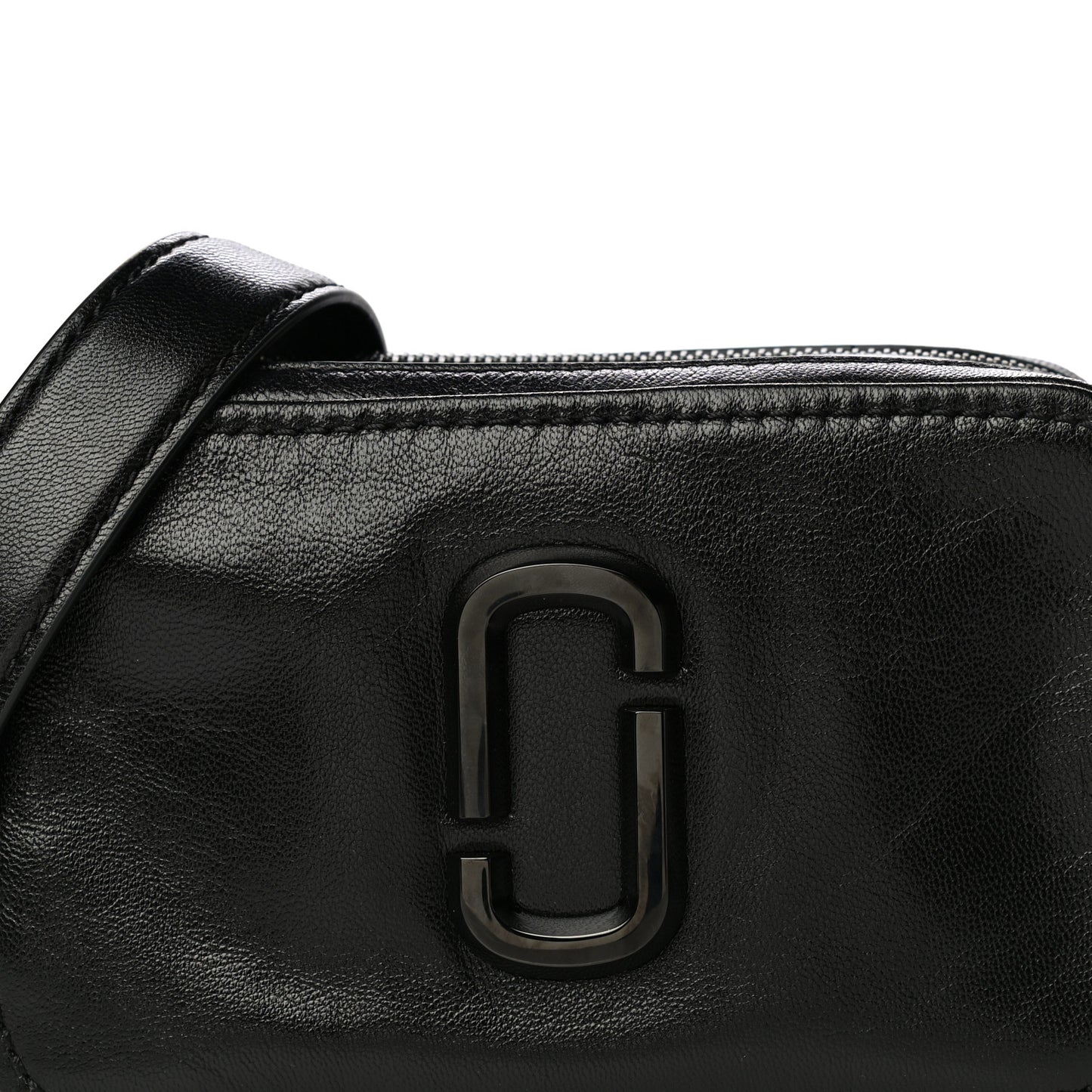 Supple Natural Grain Calfskin The Softshot 21 Bag Black