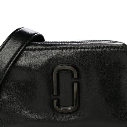 Marc Jacobs Supple Natural Grain Calfskin The Softshot 21 Bag Black 10 of 12