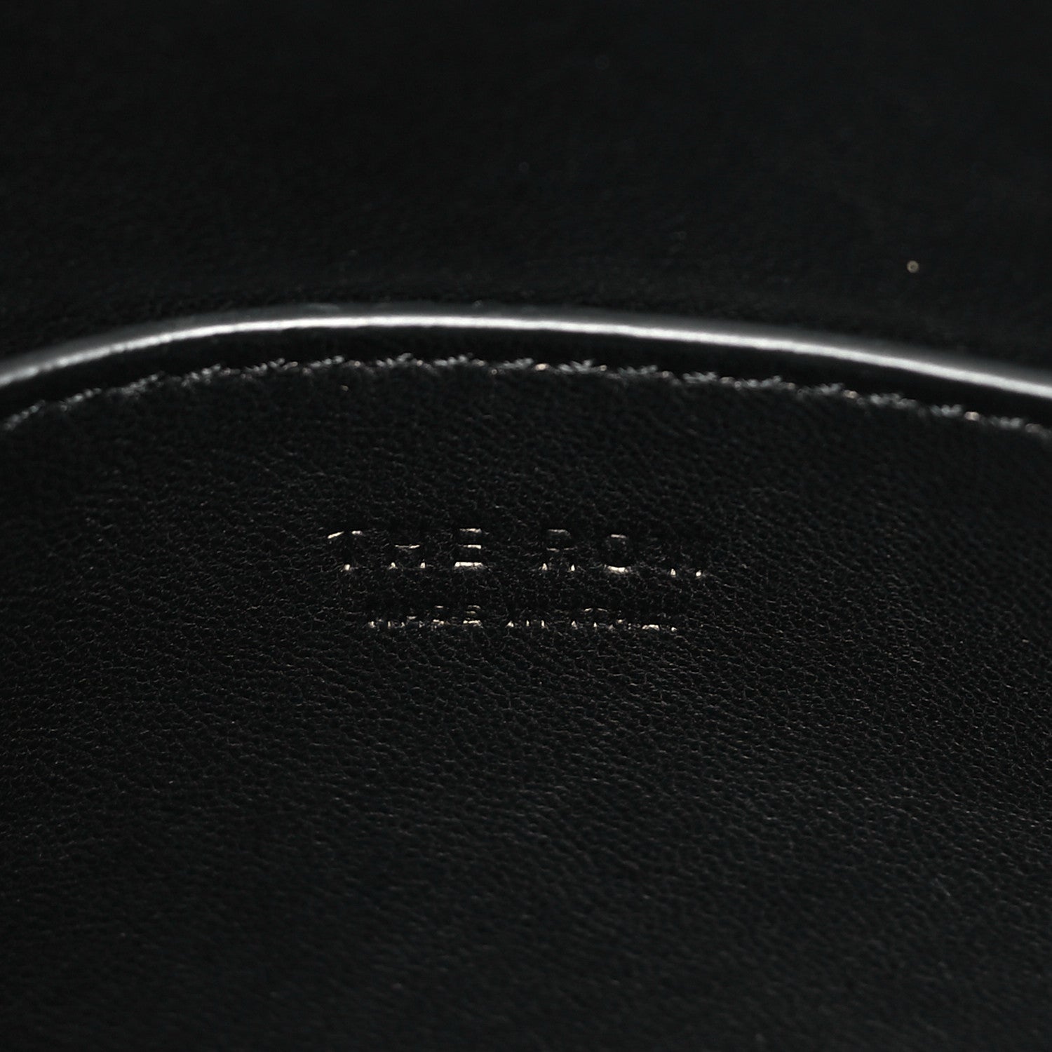 The Row Calfskin Eve Crossbody Bag Black 6 of 10