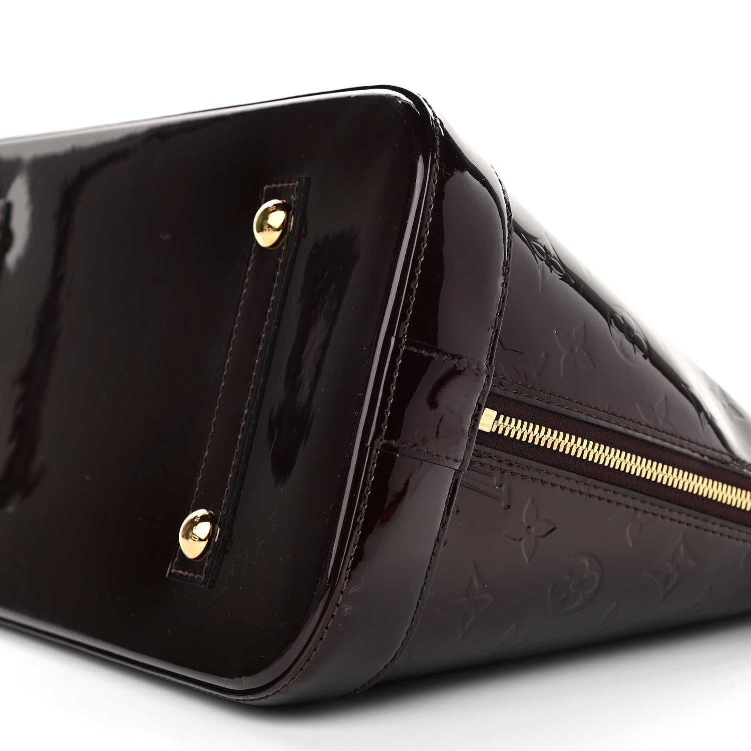 Louis Vuitton Vernis Alma GM Amarante 9 of 9